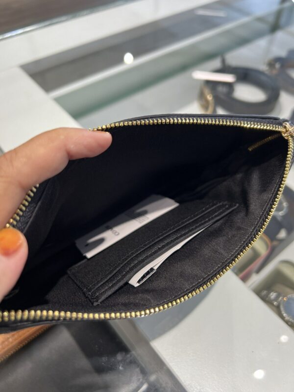 Coach Large Corner Zip Wristlet (im/black) - Image 2