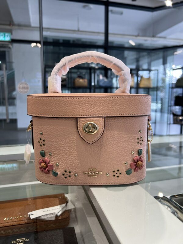 Coach Kay Crossbody With Floral Whipstitch (faded Blush Multi) - Image 6