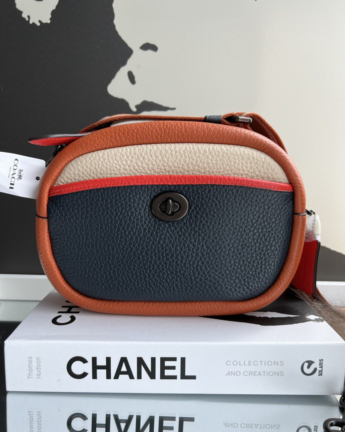 Coach camera bag dark blush outlet