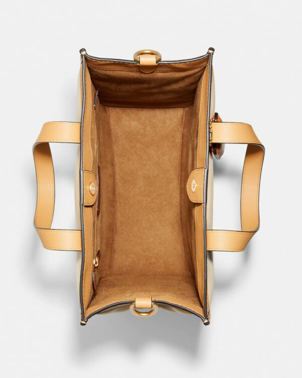 Coach Field Tote With Colorblock - Boutique Transfer Comes With Dust Bag,paperbag And Box - Image 3