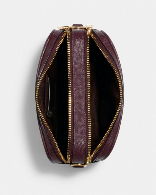 Coach Jes Crossbody 20 (gold/raisin) - Image 4