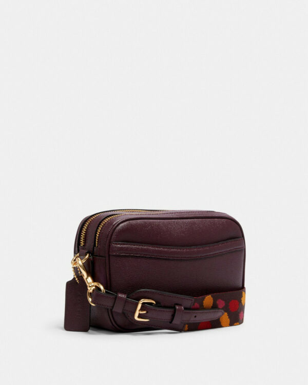 Coach Jes Crossbody 20 (gold/raisin) - Image 3