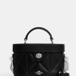 Coach Kay Crossbody With Puffy Diamond Quilting (sv/black)
