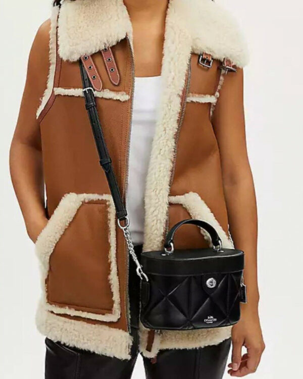 Coach Kay Crossbody With Puffy Diamond Quilting (sv/black) - Image 2
