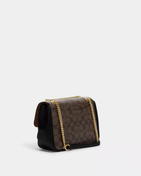 Coach Klare Crossbody 25 In Signature Canvas (gold/brown Black) - Image 2
