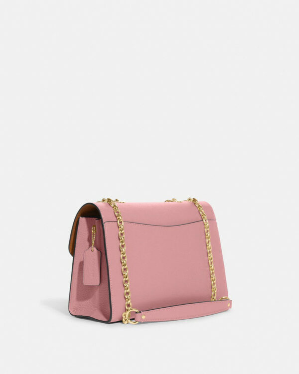 Coach Lane Shoulder Bag (gold/true Pink) - Image 2