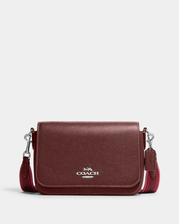CLEARANCE - Coach Logan Messenger (Wine) AS IS MINOR DEFECT