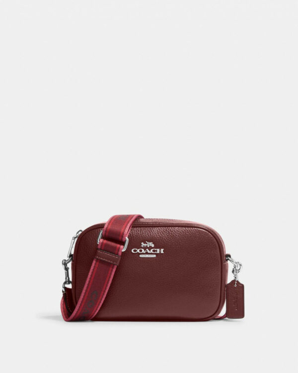 Coach Mini Jamie Camera Bag (sv/wine Multi)