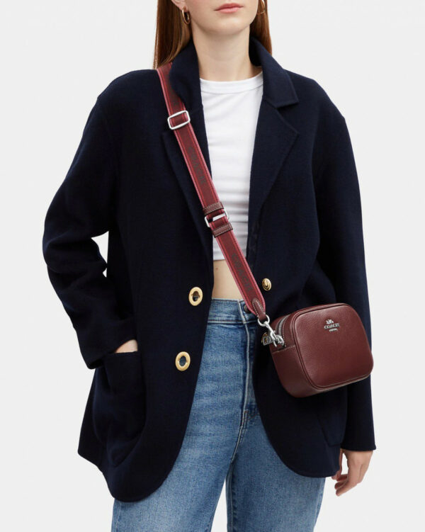 Coach Mini Jamie Camera Bag (sv/wine Multi) - Image 4