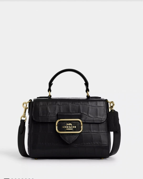 Pre Order - Coach Morgan Top Handle Satchel (black)