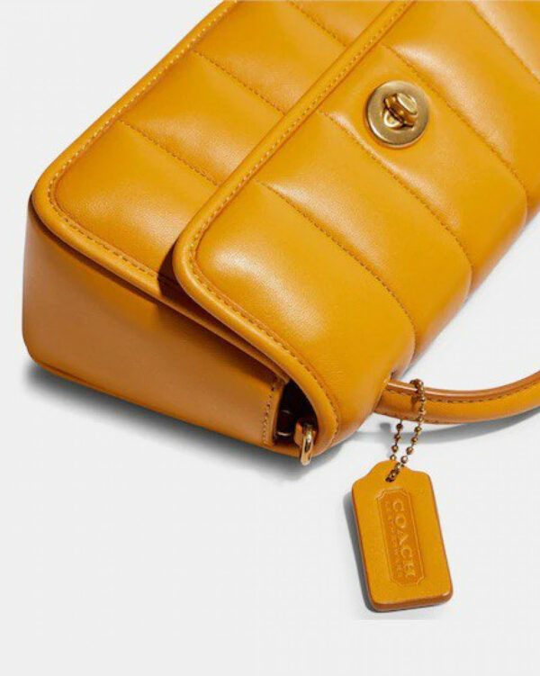 Coach Turnlock Clutch Crossbody 20 Quilting (butter) Boutique Transfer Comes With Paper Bag, Dust Bag And Box - Image 2