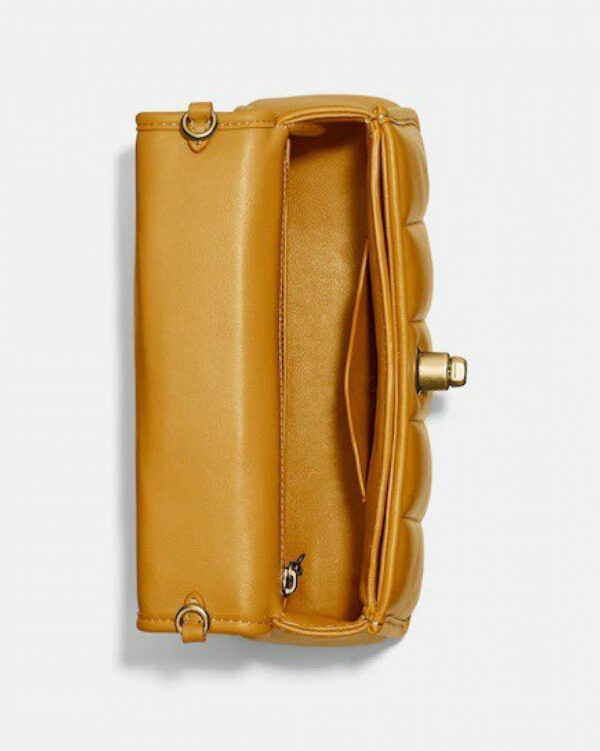 Coach Turnlock Clutch Crossbody 20 Quilting (butter) Boutique Transfer Comes With Paper Bag, Dust Bag And Box - Image 3