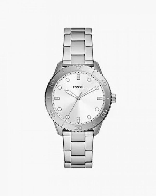 Fossil Dayle Three-hand Stainless Steel Watch (BQ3885)