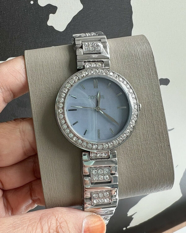 Fossil Karli Three-hand Stainless Steel Watch (bq3865) - Image 5