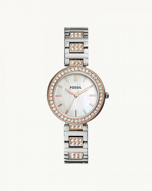 Fossil Karli Three-hand Two-tone Stainless Steel Watch (BQ3337)