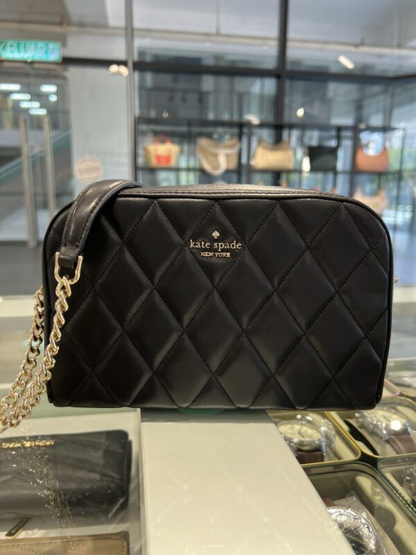 Kate Spade Carey Quilted Camera Bag (Black) - Image 4