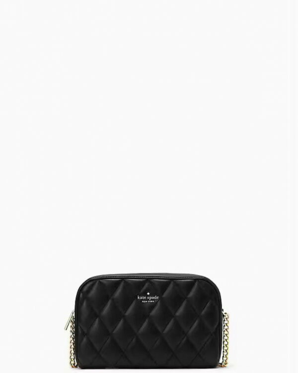 Kate Spade Carey Quilted Camera Bag (Black)