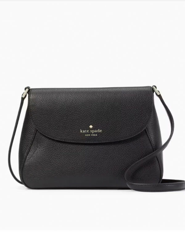Kate Spade Monica Flap Crossbody (black)