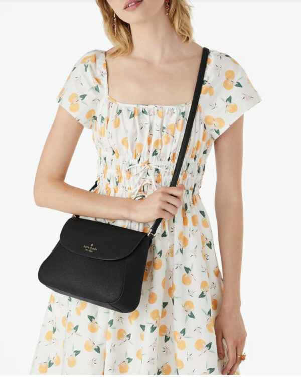 Kate Spade Monica Flap Crossbody (black) - Image 3