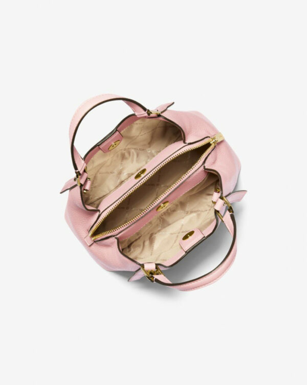 Michael Kors Arlo Small Pebbled Leather Crossbody Bag (powder Blush) - Image 2