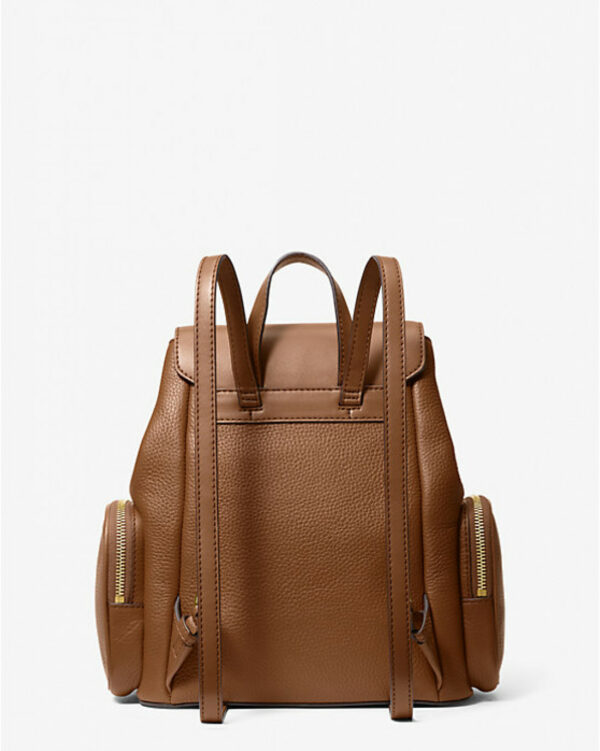 Michael Kors Jet Set Medium Pebbled Leather Backpack (Luggage) - Image 2