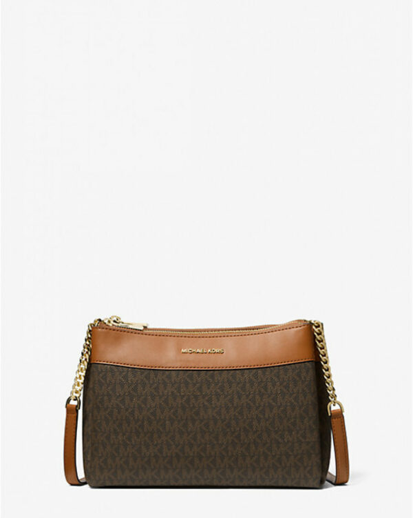 Michael Kors Lori Small Logo Crossbody (brown)