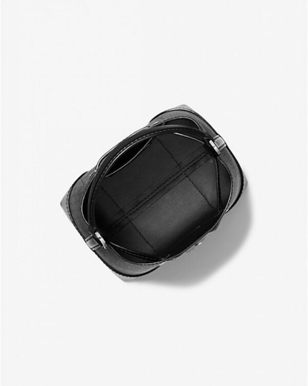 Michael Kors Mercer Small Drawstring Bucket Messenger (black) - Image 2