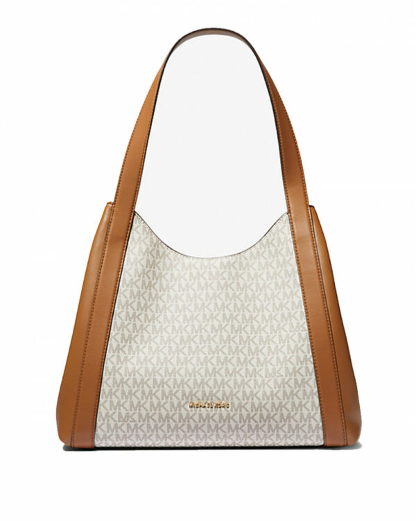 Michael Kors Rosemary Large Logo Shoulder Bag (vanilla Acorn)