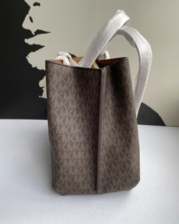 Michael Kors Teagen Large Long Drop Satchel (brown) - Image 4