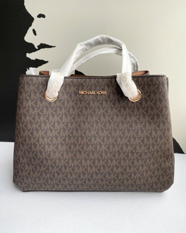 Michael Kors Teagen Large Long Drop Satchel (brown) - Image 5