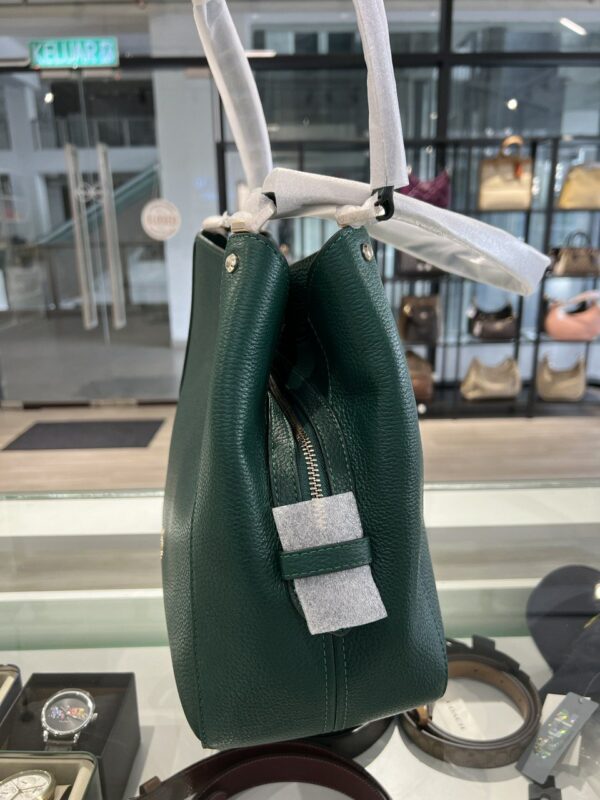Kate Spade Leila Medium Triple Compartment Shoulder Bag (Deep Jade) - Image 4