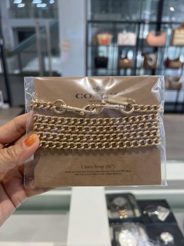 Coach Chain Strap (Gold)