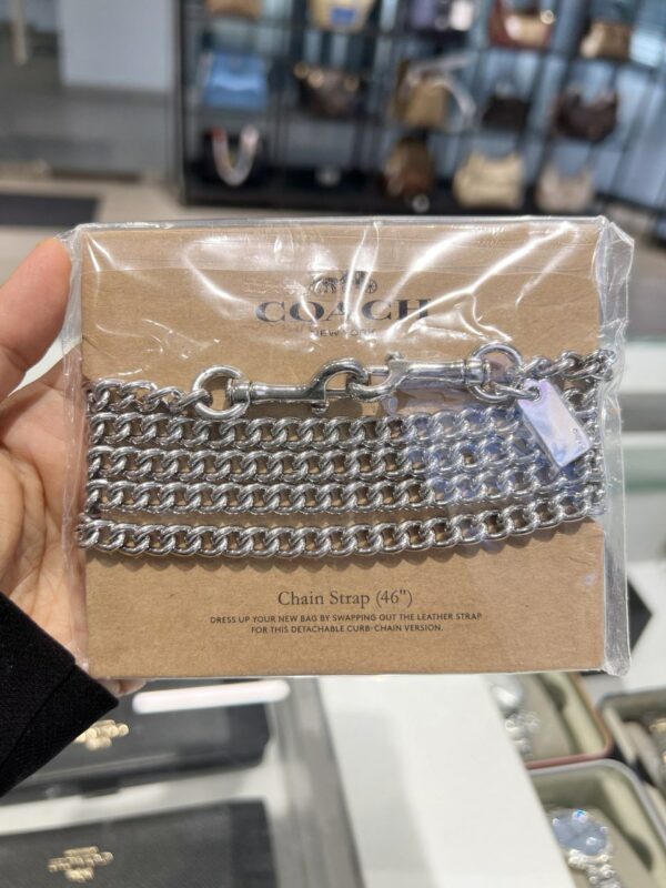 Coach Chain Strap (silver)