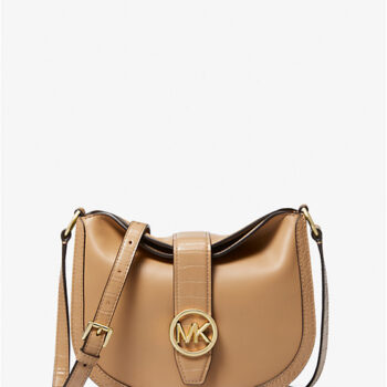 Michael Kors Gabby Small Hobo Crossbody(camel)