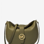 Michael Kors Gabby Large Hobo Shoulder Bag (olive)