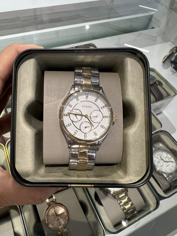 Fossil Modern Sophisticate Multifunction Two Tone Watch Women (bq1564) - Image 3