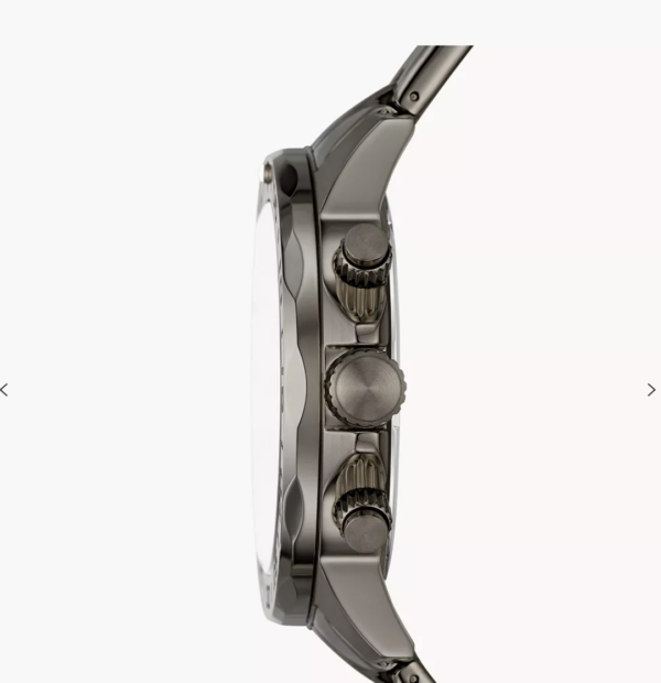 Fossil Bannon Multifunction Smoke Stainless Steel Watch Men (BQ2705) - Image 4