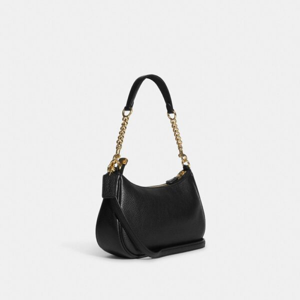 Coach Teri Shoulder Bag (gold/black) - Image 3