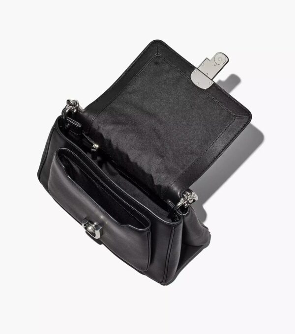 Marc Jacobs The J Marc Chain Medium Satchel (Black) - Image 6