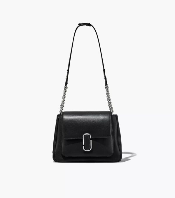 Marc Jacobs The J Marc Chain Medium Satchel (Black) - Image 4