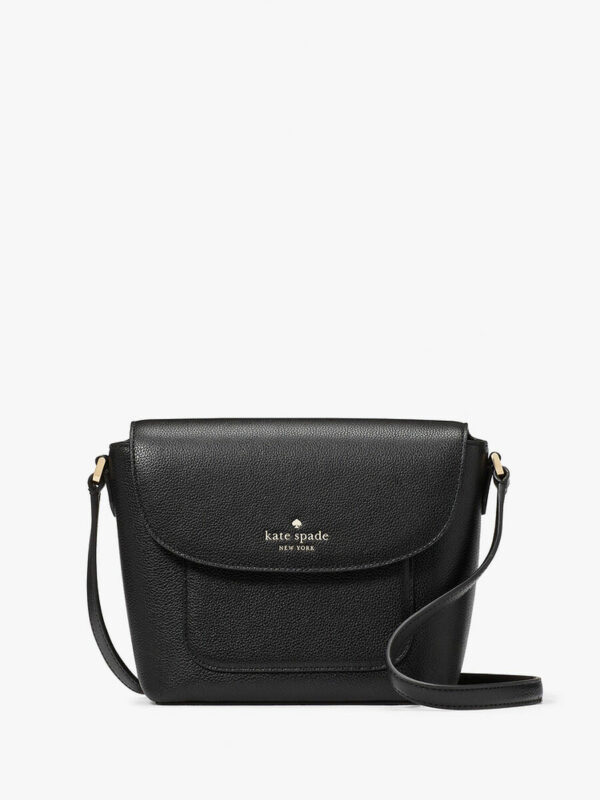 Kate Spade Elsie Pebbled Leather Crossbody (black)