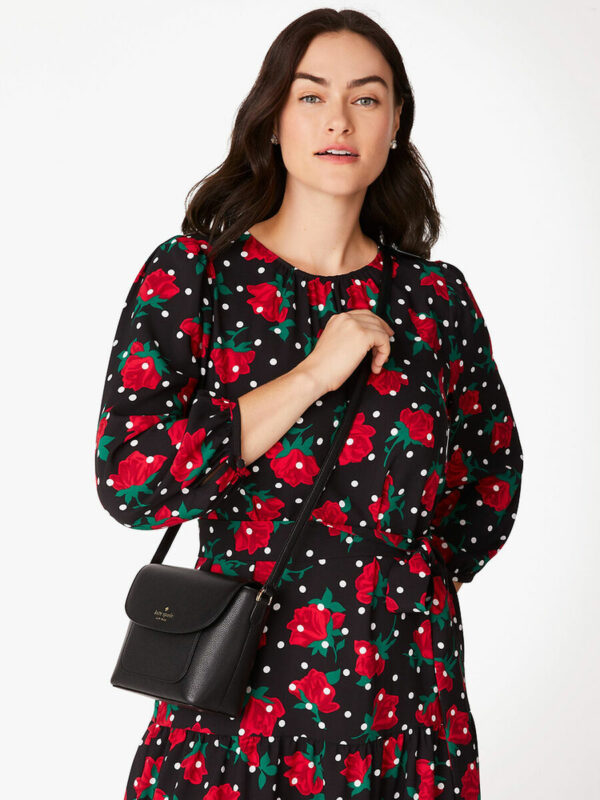 Kate Spade Elsie Pebbled Leather Crossbody (black) - Image 2