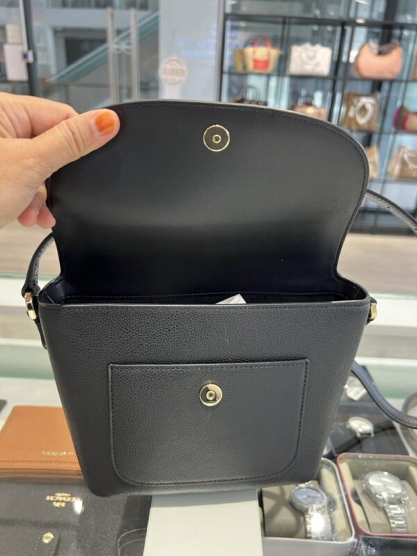 Kate Spade Elsie Pebbled Leather Crossbody (black) - Image 3
