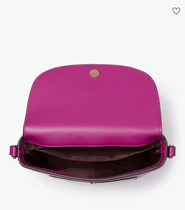 Kate Spade Elsie Pebbled Leather Crossbody (baja Rose) - Image 3