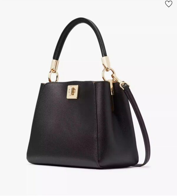 Kate Spade Phoebe Top Handle Satchel (Black) - Image 3