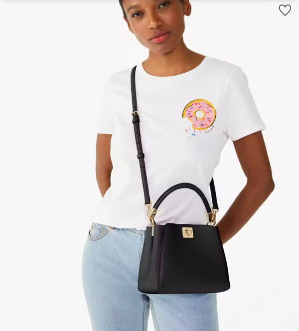 Kate Spade Phoebe Top Handle Satchel (Black) - Image 2