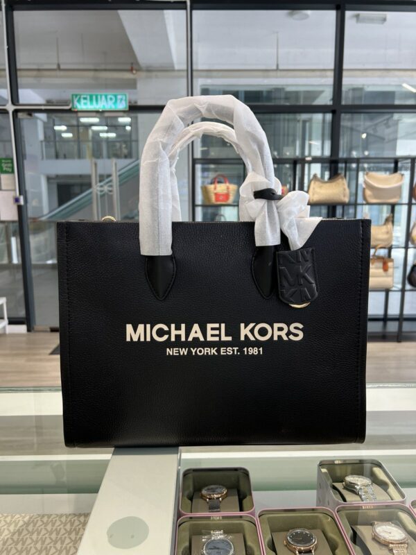 Michael Kors Mirella Medium Tote Bag (Black) - Image 6