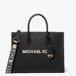 [Pre Order]-Michael Kors Mirella Medium Tote Bag (Black)