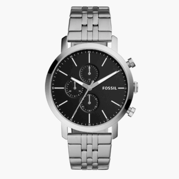 Fossil Luther Chronograph Stainless Steel Watch Men (BQ2328IE)