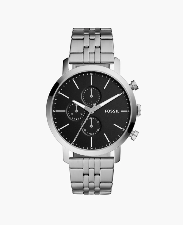 Fossil Luther Chronograph Stainless Steel Watch Men (BQ2328IE)